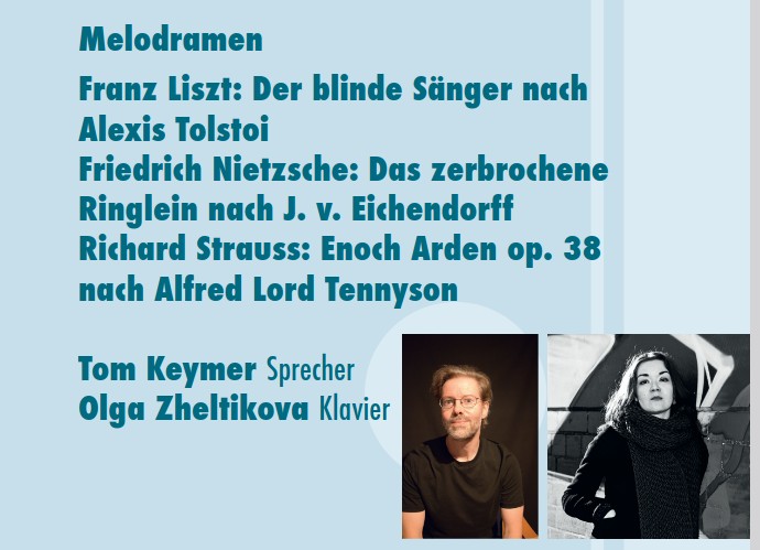 Grötzinger Musiktage – Melodramen mit Tom